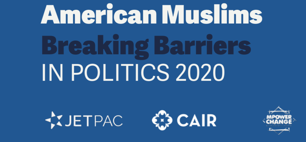 NEW: a record 168 Muslim candidates were on the ballot in 2020